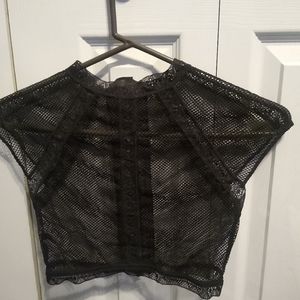 Victoria's secret fishnet lingerie top